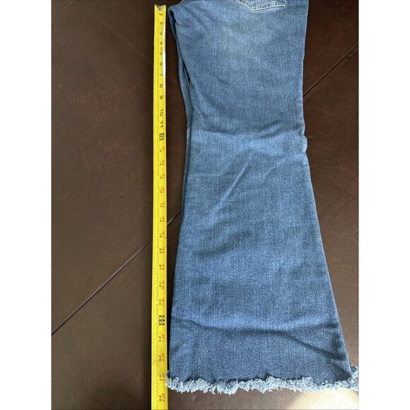 D.Jeans Womens Flared Denim Jeans Size 14 Cotton Blend Waist 34" - Picture 10 of 12